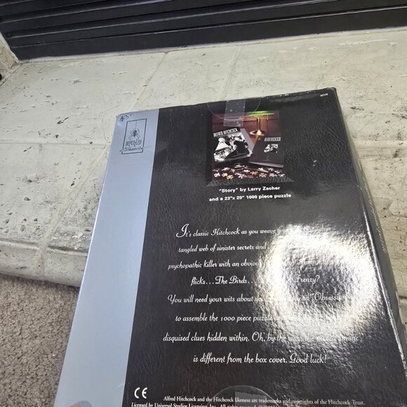 Bepuzzled Classics Alfred Hitchcock “Story” Mystery Jigsaw Puzzle, 1000 pcs Open - Picture 6 of 7